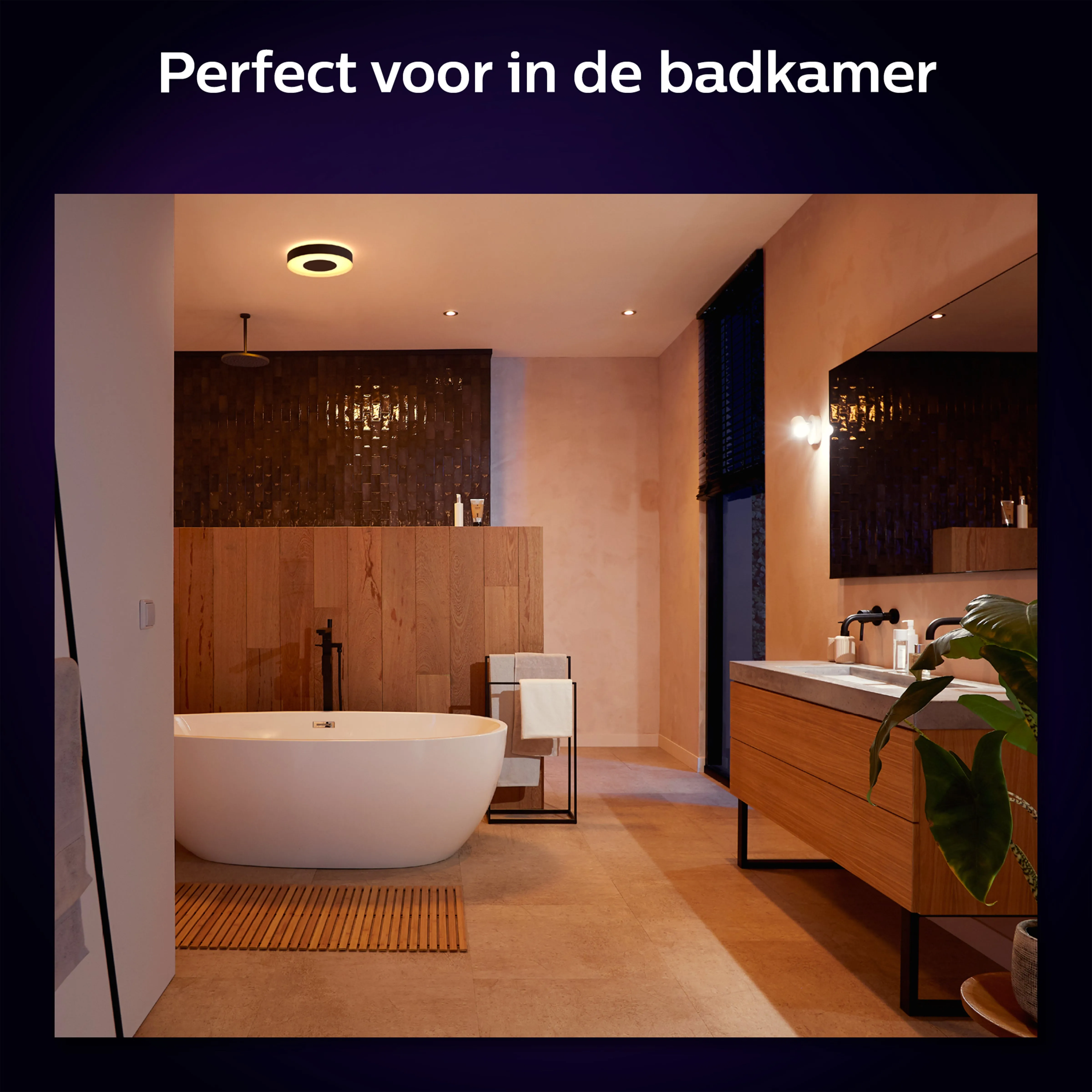PLAFONDLAMP  XAMENTO GEINTEGREERDE LED 2350LM  ZWART
