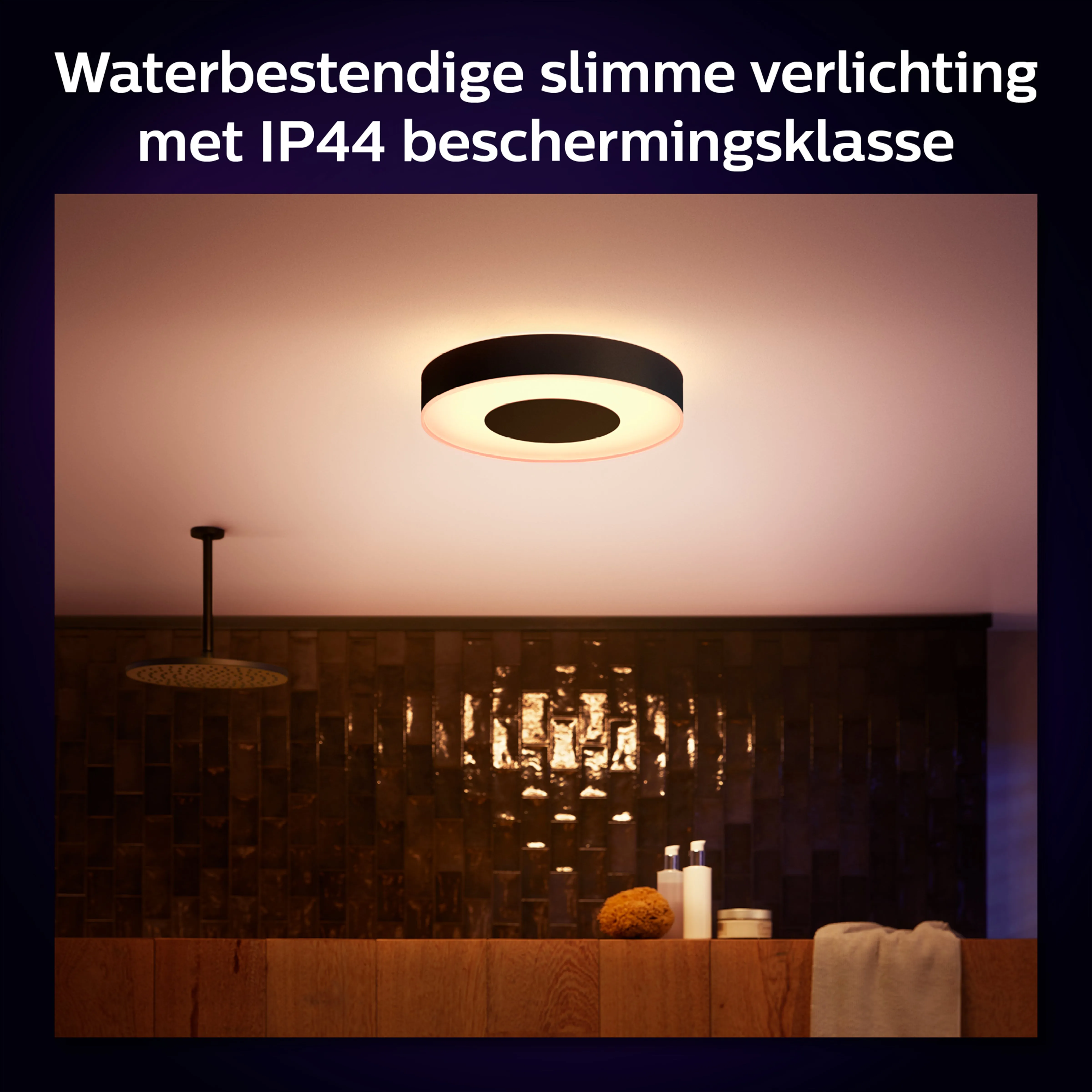 PLAFONDLAMP  XAMENTO GEINTEGREERDE LED 2350LM  ZWART